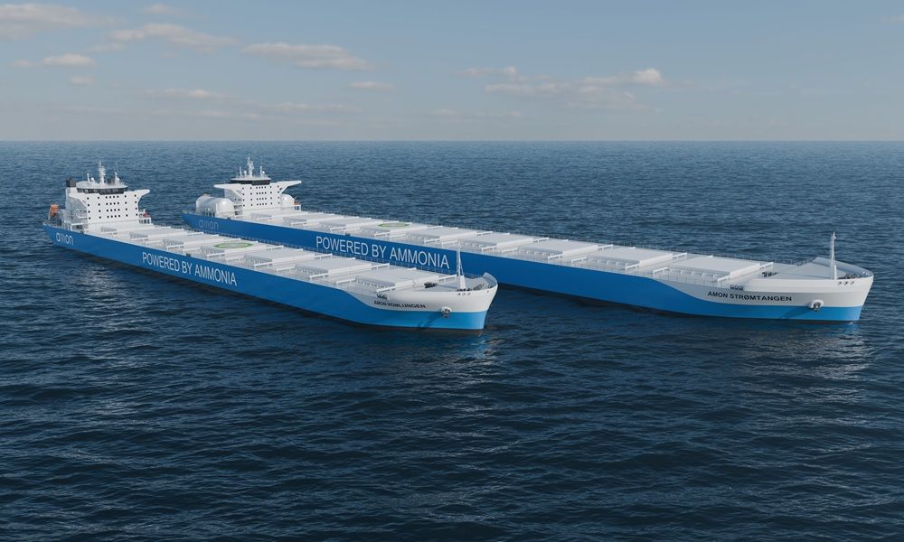 Norway's Amon Maritime unveils ammonia-powered bulk carrier venture