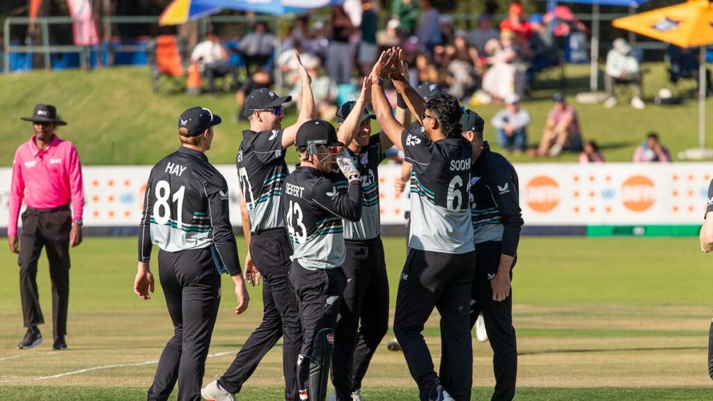 Black Caps v South Africa: New Zealand get home in thriller to claim Twenty20 Tri-series trophy