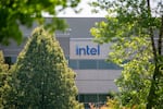 Intel’s Jones Farm Campus in Hillsboro, Ore., July 8, 2025. Intel plans to cut around 2,400 Oregon employees as part of a layoff plan.