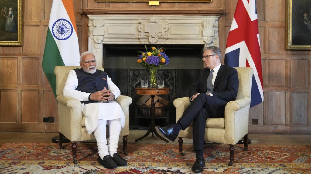 PM Modi London visit LIVE: India and U.K. sign Free Trade Agreement PM Modi London visit LIVE: India and U.K. sign Free Trade Agreement