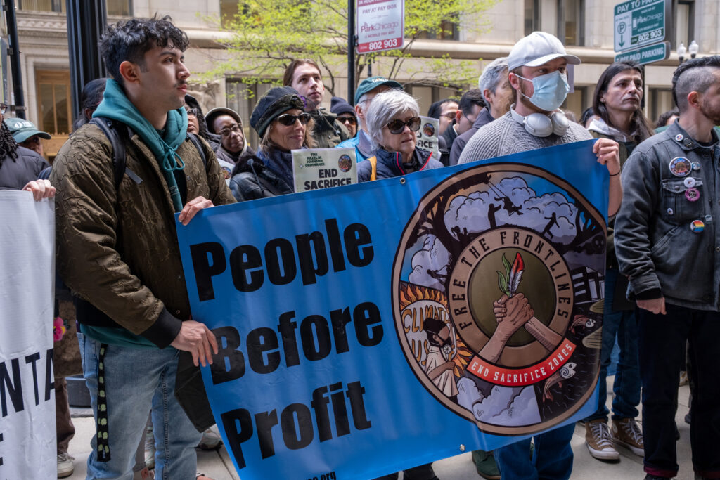 Environmental justice groups across the city say addressing environmental health disparities is long overdue, and call for an end to “sacrifice zones:” areas overburdened by industry and pollution, disproportionately in low-income communities of color. Credit: Keerti Gopal/Inside Climate News