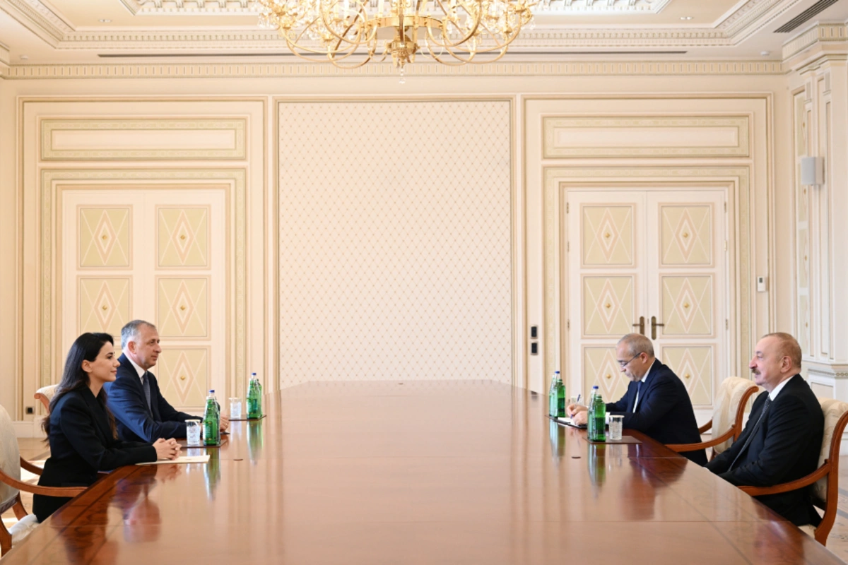 President Ilham Aliyev received the Minister of Economy and Sustainable Development of Georgia