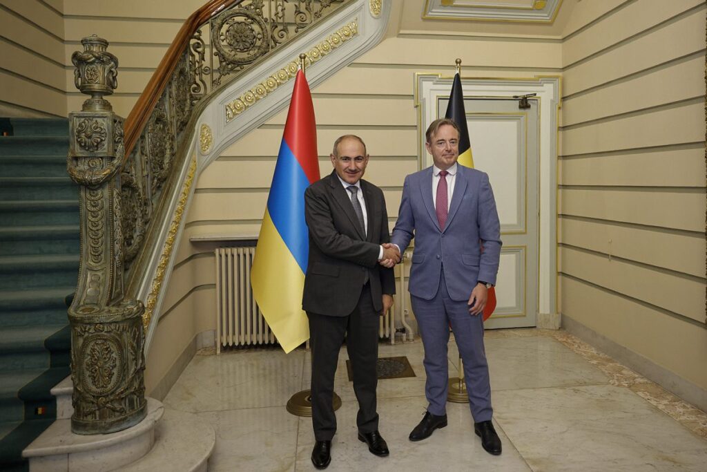 Pashinyan praises Armenia-Belgium relations in congratulatory message to De Wever – Public Radio of Armenia