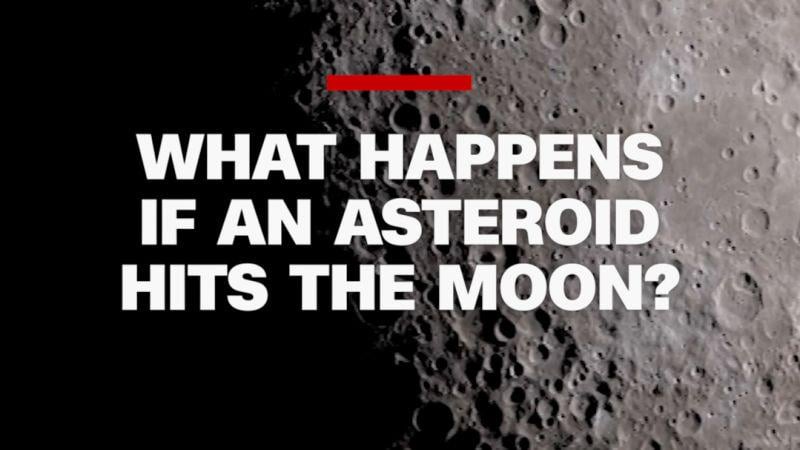Moon could be hit with largest asteroid in 5,000 years