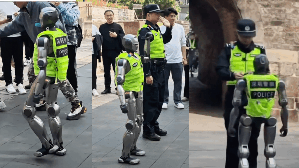 Shanghai deploys humanoid traffic robot 'Xiao Hu' in a real world pilot a glimpse into the future of smart cities