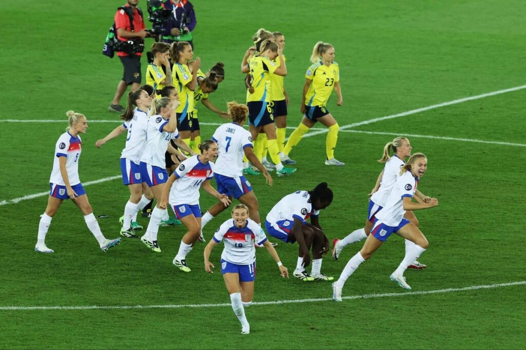 England somehow beat Sweden in a genuine epic that had several chapters