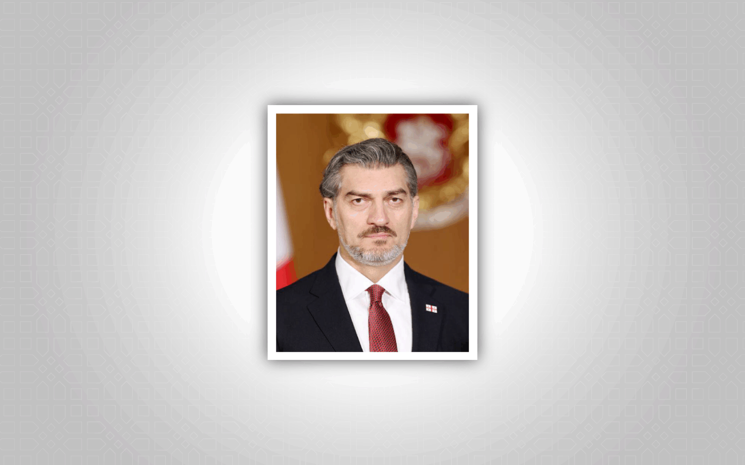 HRH the Crown Prince and Prime Minister congratulates the President of the Republic of Georgia