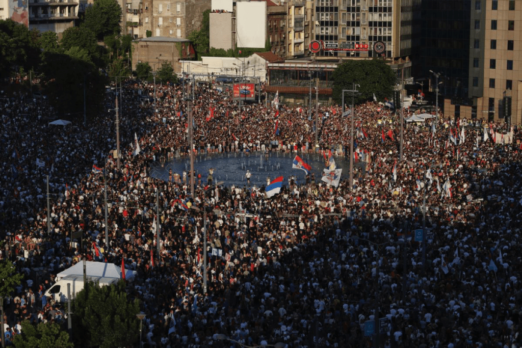 The Arrest Of Students And Citizens Continues in Serbia