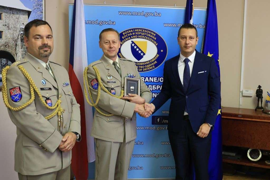 BiH, Czech Republic Mark High-Level Defense Collaboration