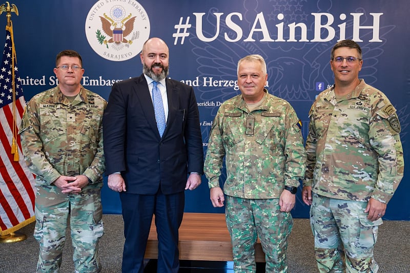 Senior Pentagon Officials in Sarajevo: Strong U.S. Commitment to Bosnia’s Sovereignty Reaffirmed
