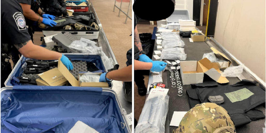 Japanese national accused of smuggling hundreds of gun parts held without bail