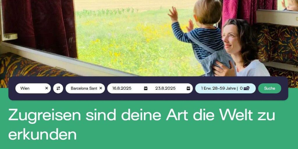 The first booking portal for train trips in Europe goes online