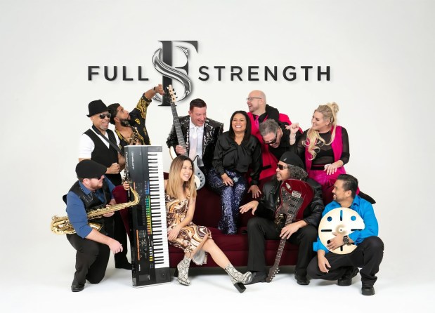 Dance-funk band Full Strength will play Sunday, Aug. 3, as part of La Jolla's Concerts by the Sea series. (Provided by Full Strength)