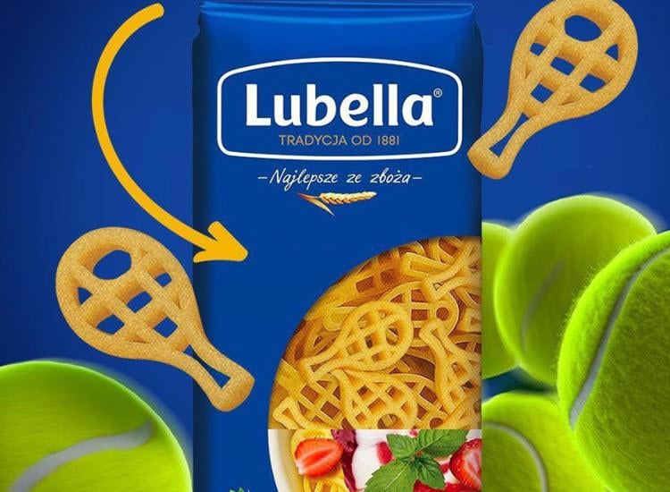 Lubella celebrates Swiatek’s Wimbledon triumph with racquet-shaped pasta - Tennis Tonic
