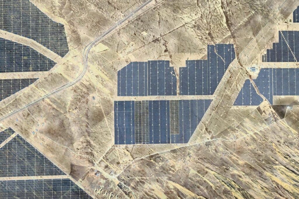 Nearly three-quarters of solar and wind projects are being built in China