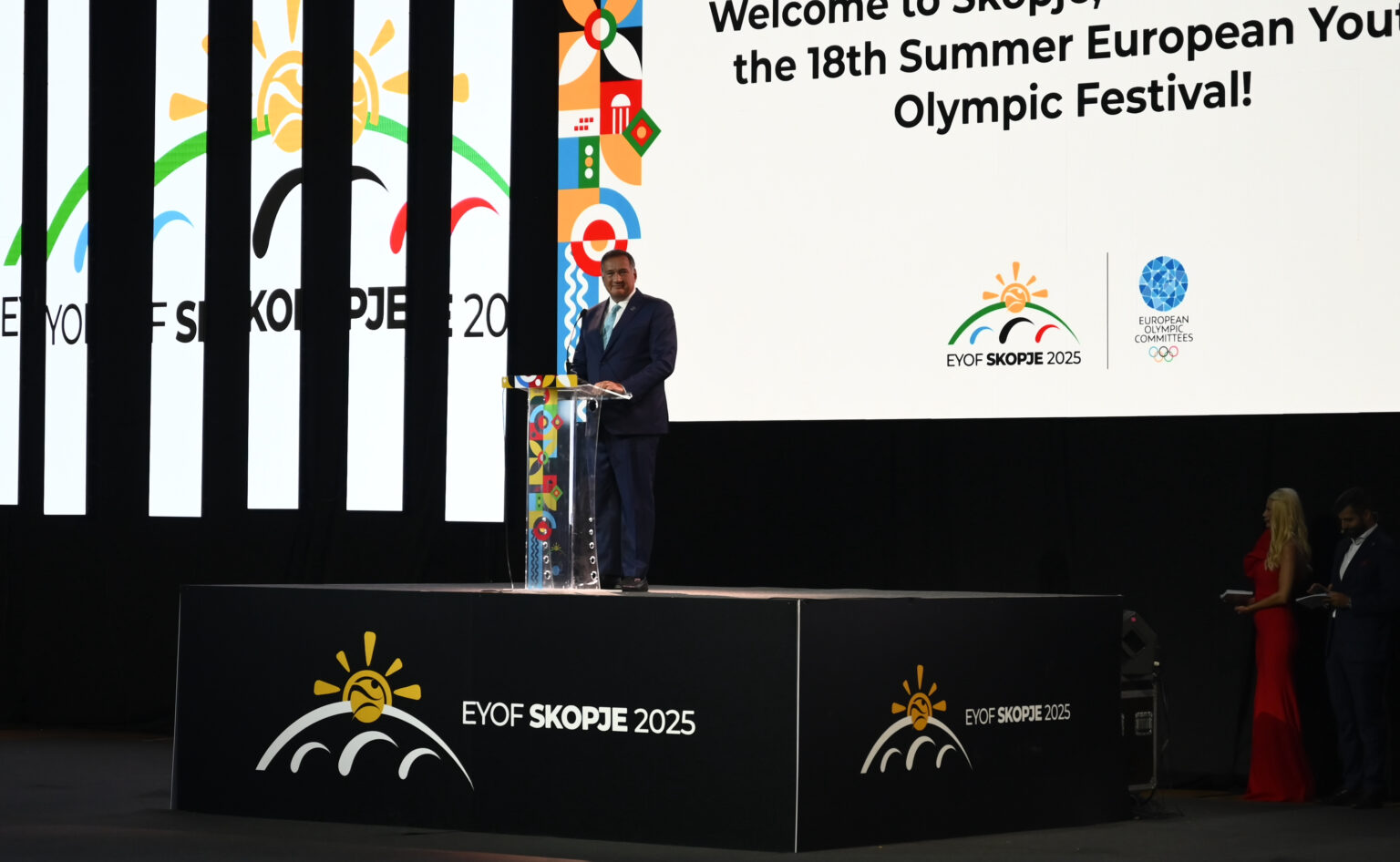 EYOF Skopje 2025 begins with celebratory Opening Ceremony – The European Olympic Committees EYOF Skopje 2025 begins with celebratory Opening Ceremony – The European Olympic Committees