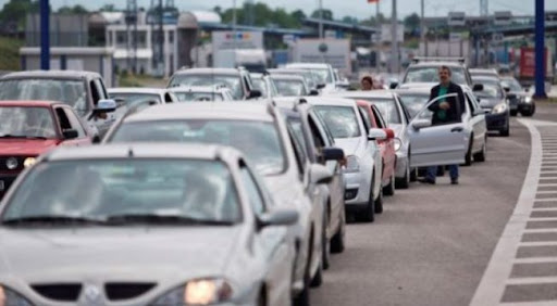No long waits this morning at border crossings – maximum of 10 minutes to enter Kosovo