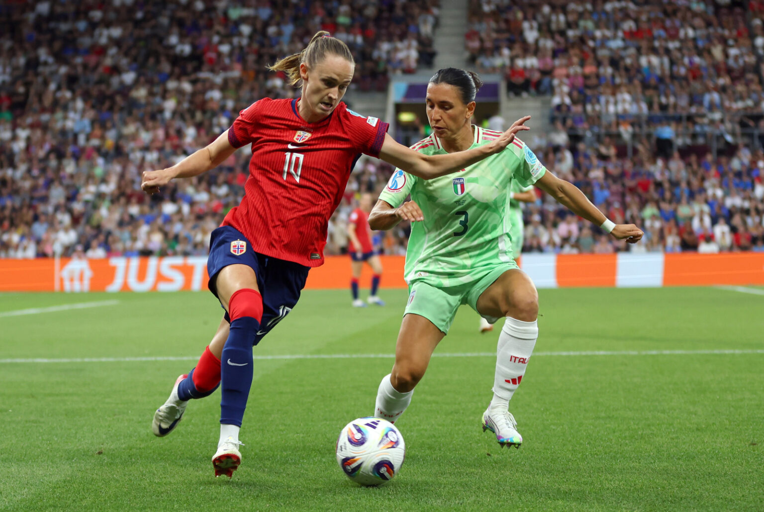 Grainger backs her players following Norway’s exit EURO 2025 Grainger backs her players following Norway's exit EURO 2025
