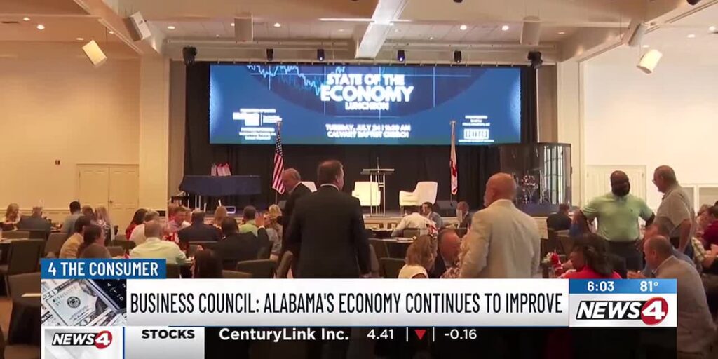 Alabama’s economy continues to improve Alabama’s economy continues to improve