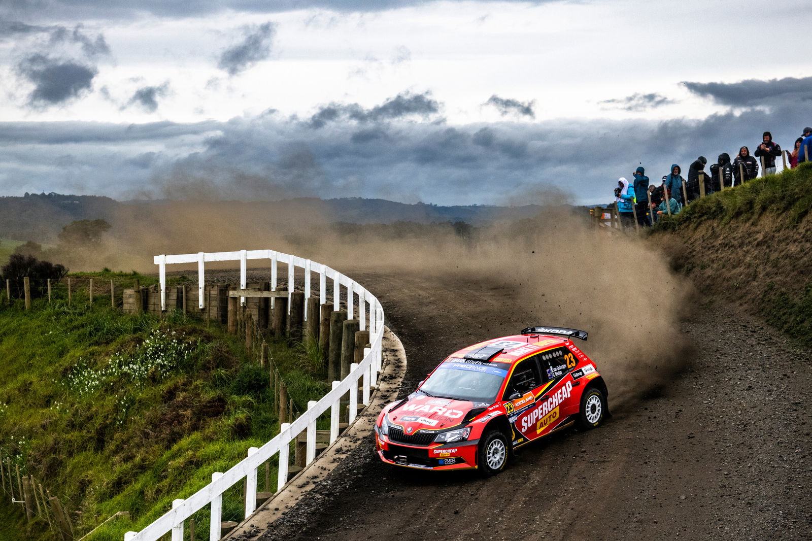 Shane van Gisbergen competed in the 2022 Rally New Zealand.