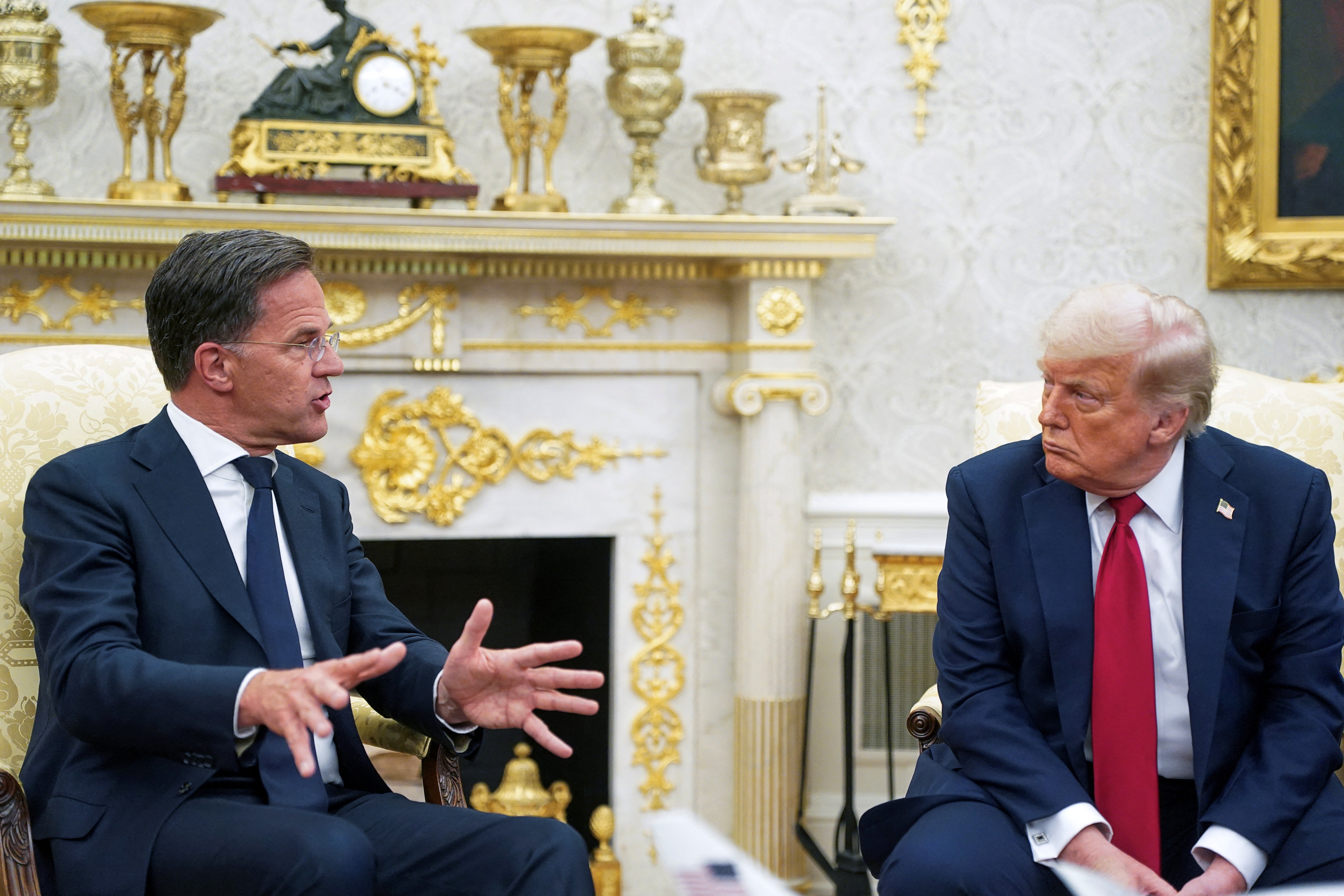 Nato chief Mark Rutte, a former Dutch prime minister, welcomed the announcement
