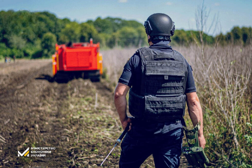Demining is a field where many Western Balkans countries have significant expertise and capability to contribute to Ukraine’s own efforts. [Ukrainian Ministry of the Economy]