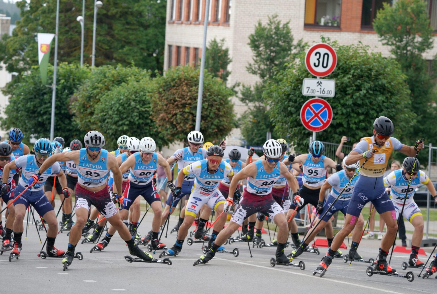 Latvia welcomes 18 nations for the Madona Roller Ski World Cup and Junior World Championships