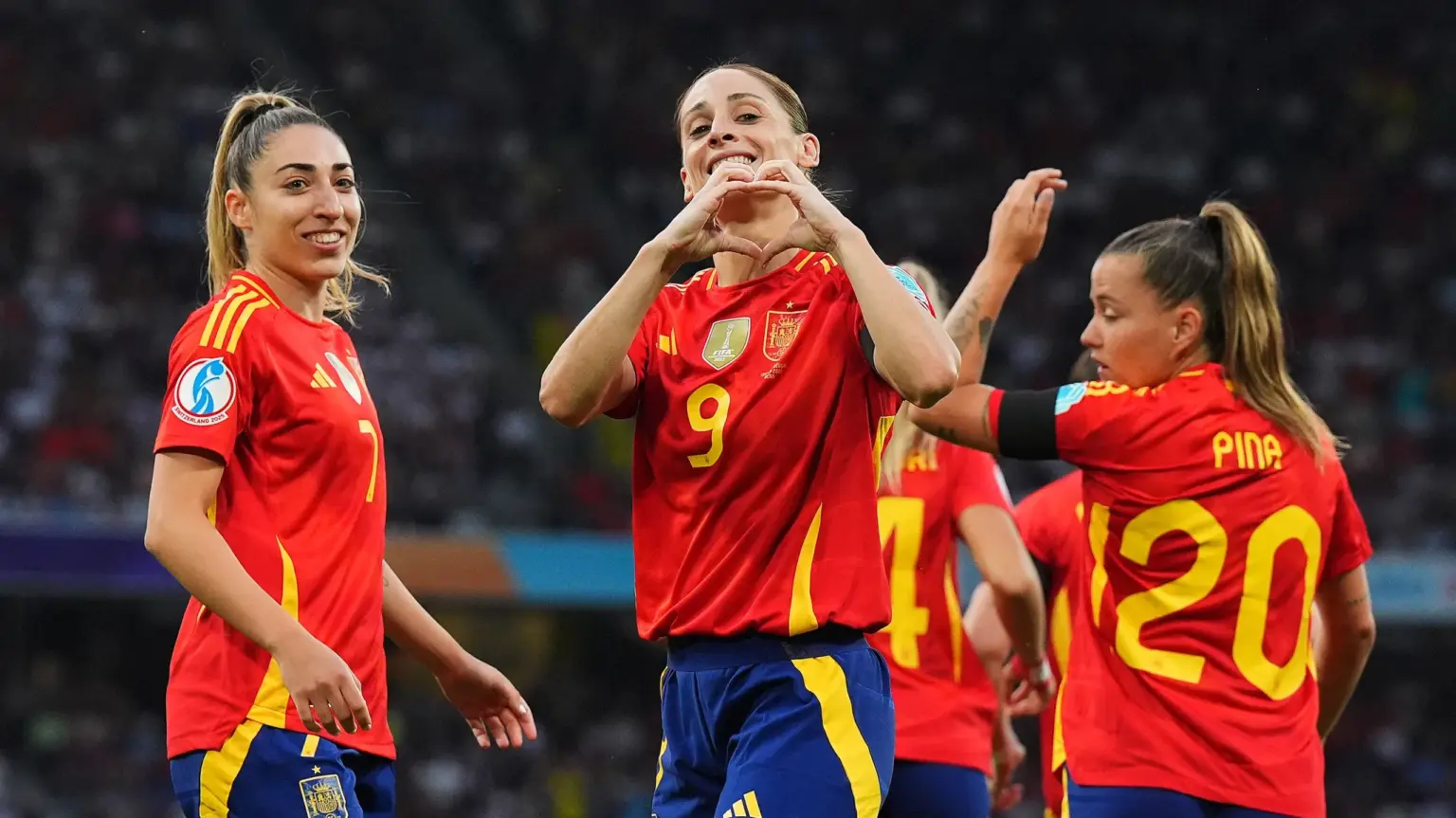 Spain looks sharp in the 2025 Woman’s EURO’S Spain looks sharp in the 2025 Woman's EURO'S