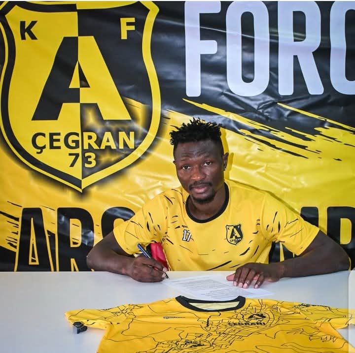 Nigerian Winger Sikiru Olatunbosun Signs For KF Arsimi 1973 Čegran In North Macedonia