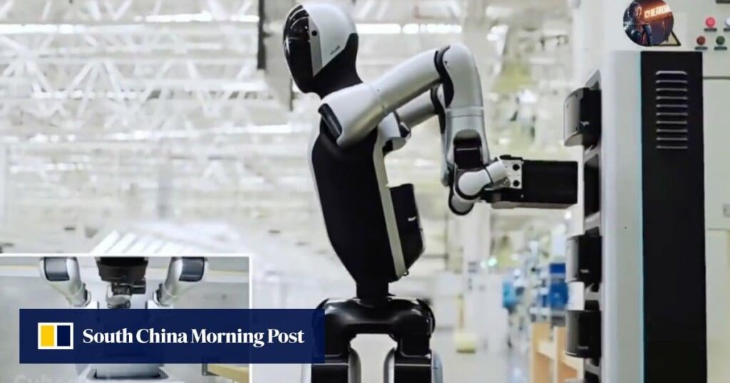 China unveils world’s first humanoid robot that changes its own batteries - The Walker S2 returns to a charging point and swaps out its batteries when low on power, allowing it to work with minimal supervision