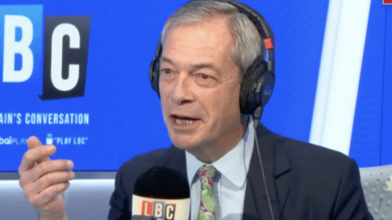 Nigel Farage labels same sex marriage law 'wrong'