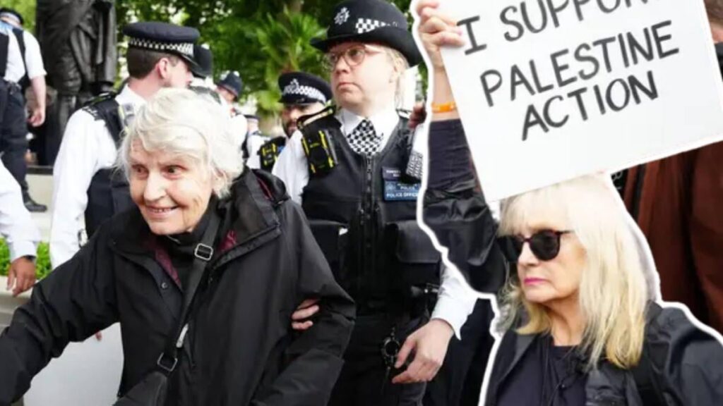 Retired priest, 83, arrested under Terror Act