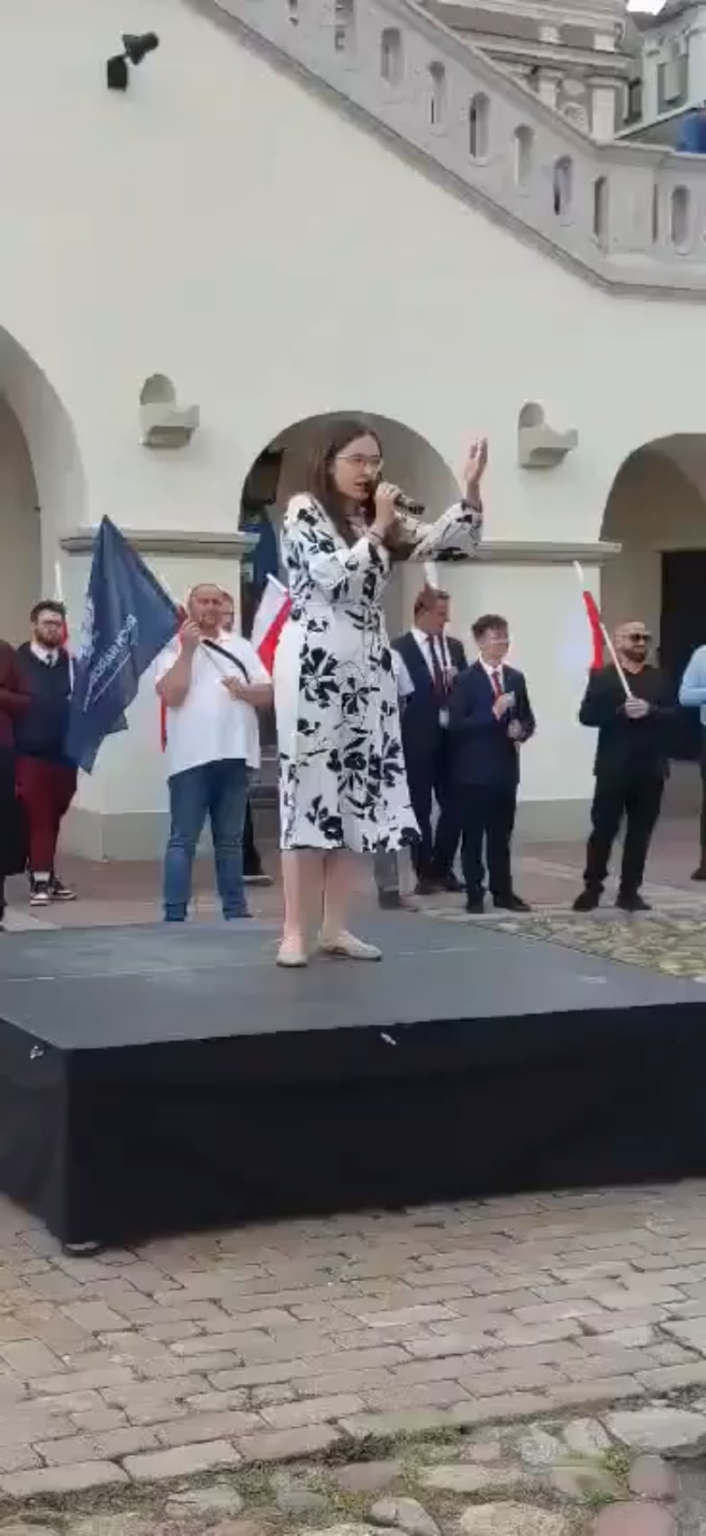 How much hate in this speech, today's protests