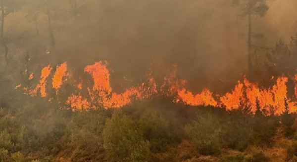 QMK: Four active fires in the territory of North Macedonia