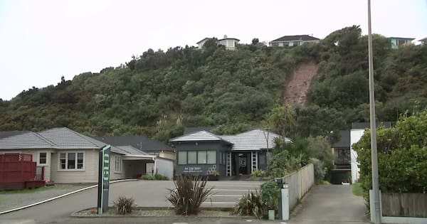 Evacuations in Porirua after 'moderate' landslip strikes units