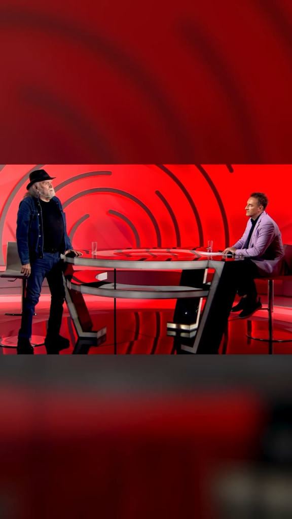 Josip Pejakovic performed his anthem of BiH in Studio N1