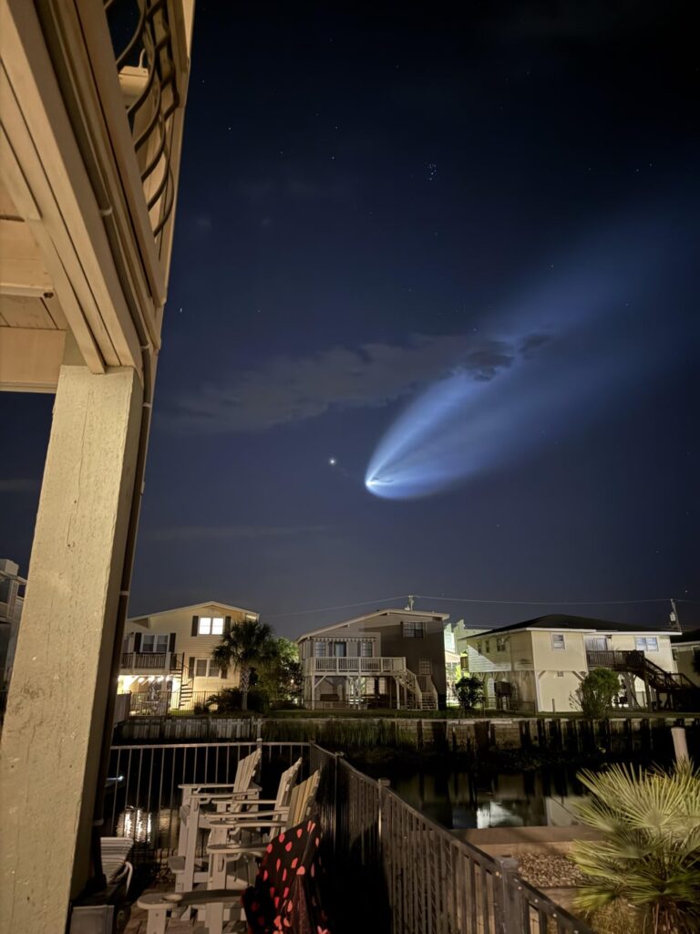 What did we see streaking across the sky? Myrtle beach 7/26/25 05:09