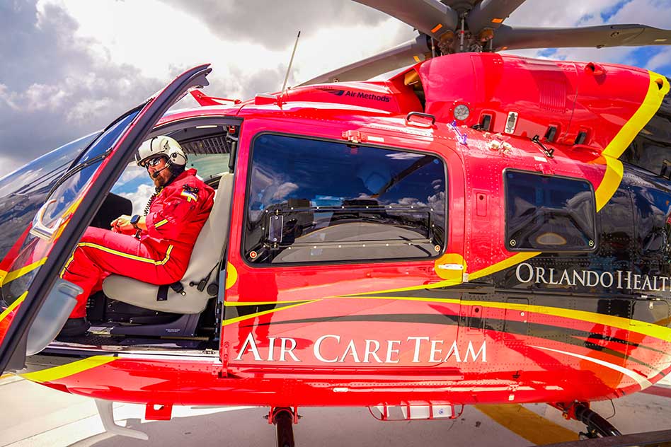 Orlando Health Launches New Air Care Helicopter to Enhance Critical Care Transport for Children and Adults