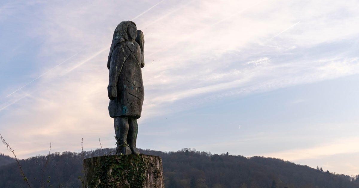 Slovenia Melania's Statue 