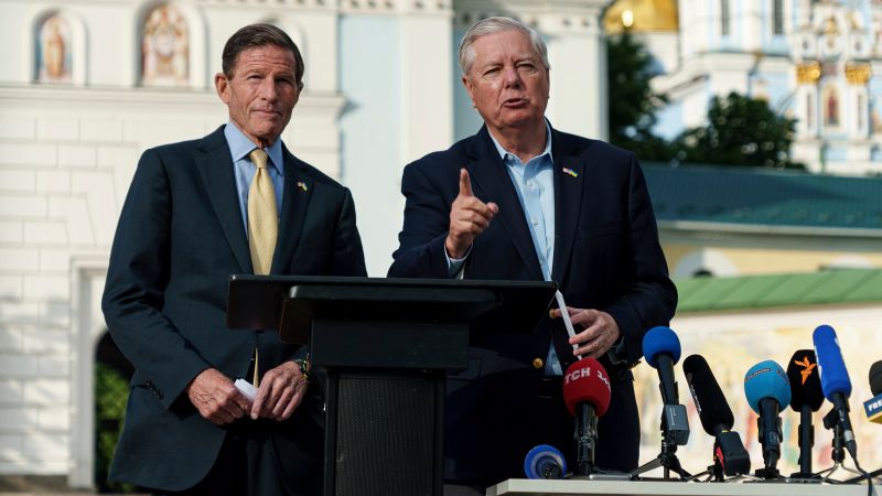 GOP senators tout Russia sanctions bill as ‘sledgehammer’ for Trump to end war