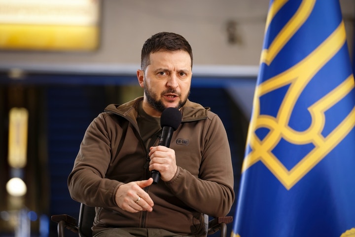 Did Zelensky Wear A Suit? Ukrainian President’s NATO Outfit Leaves Crypto Bettors In Shambles Did Zelensky Wear A Suit? Ukrainian President's NATO Outfit Leaves Crypto Bettors In Shambles