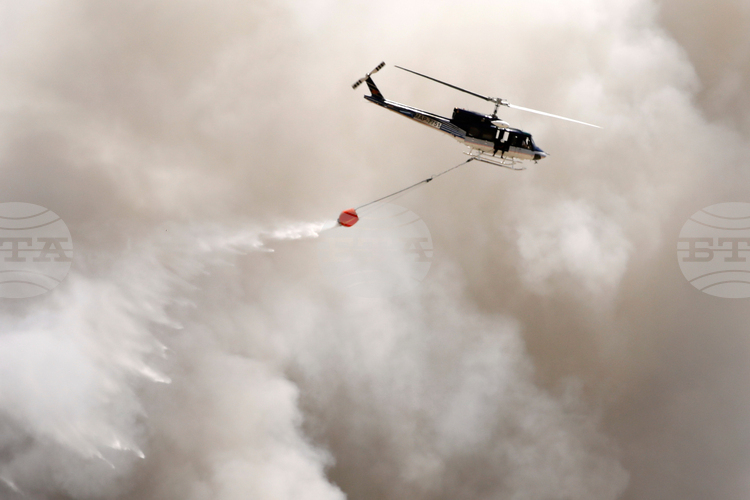 Fire in Goten and Maleshevo Mountains in North Macedonia Continues to Burn