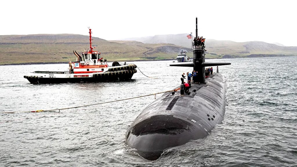 US nuclear submarine makes first-ever port call in Iceland