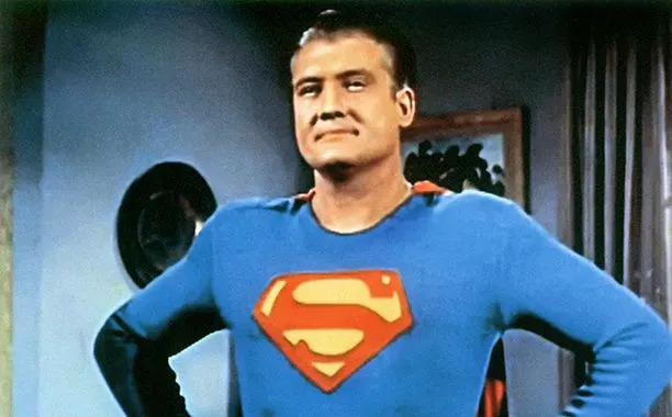 Courtesy Everett Collection George Reeves as Superman on 'Adventures of Superman'