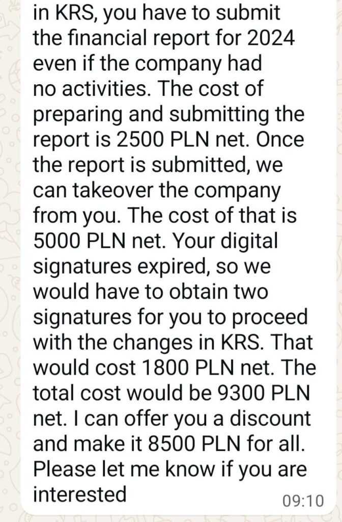 Deregistering business Deregistering business
