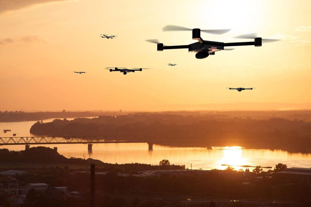 Drone Swarms Are Coming