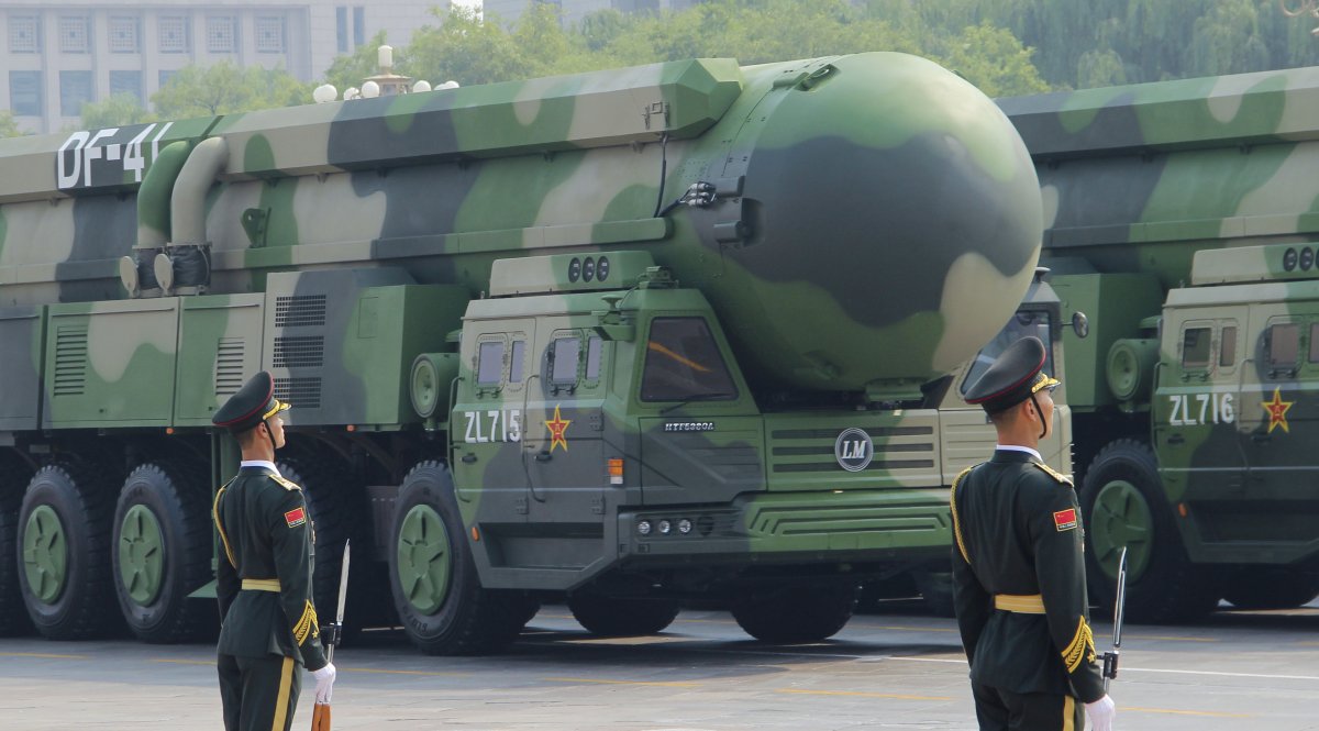 China Showcases DF-41 ICBM in Beijing