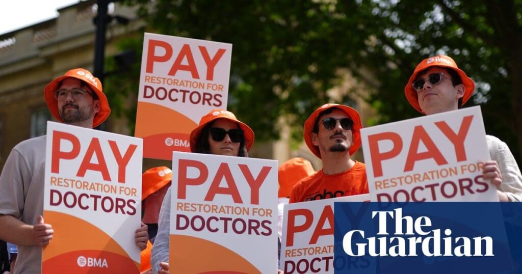 Resident doctors’ pay has fallen behind 2010-11 levels, report finds