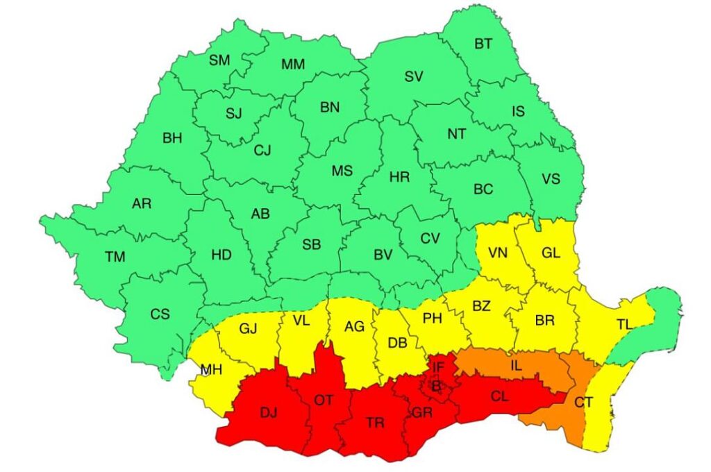 Code Red heat alert in southern Romania as temperatures expected to soar past 40°C