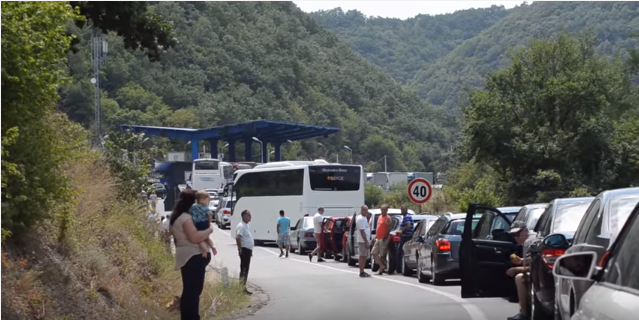 Arrival of migrants, waiting time to enter Kosovo up to 3 and a half hours